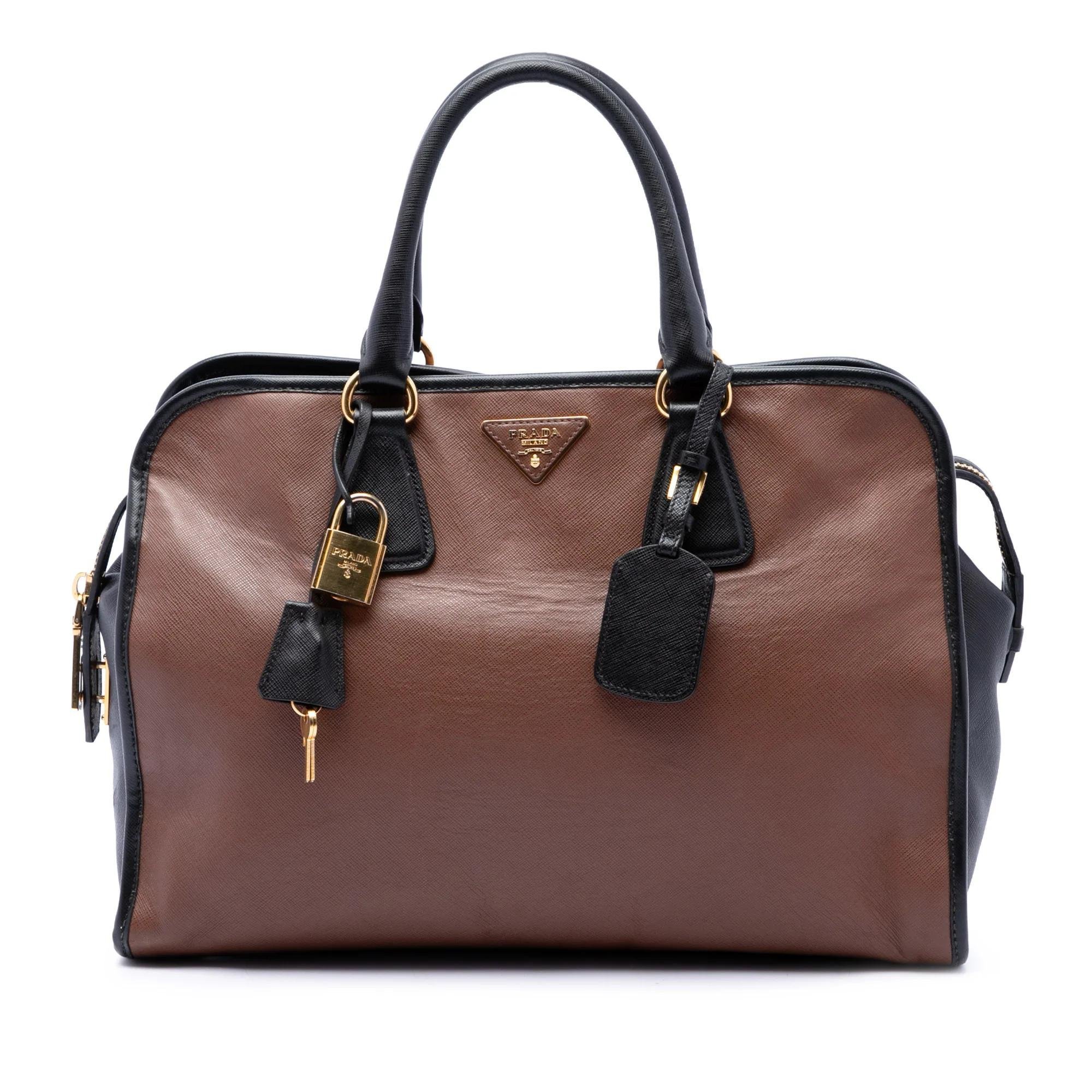 Leather handbag