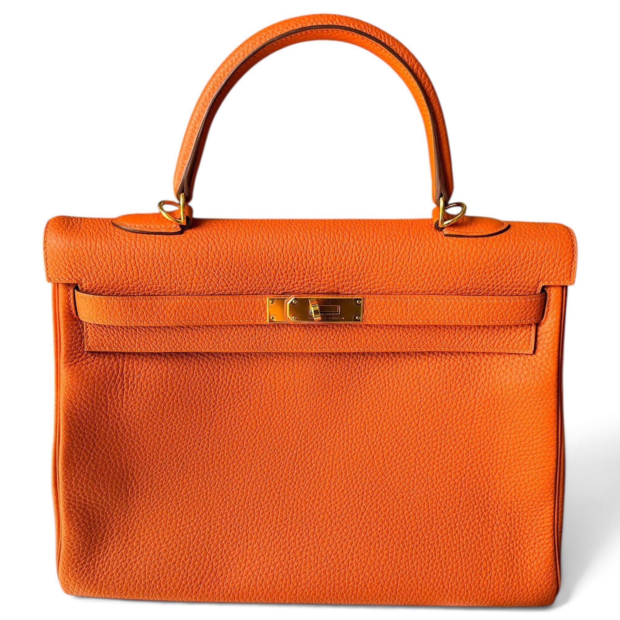 Kelly 35 leather handbag