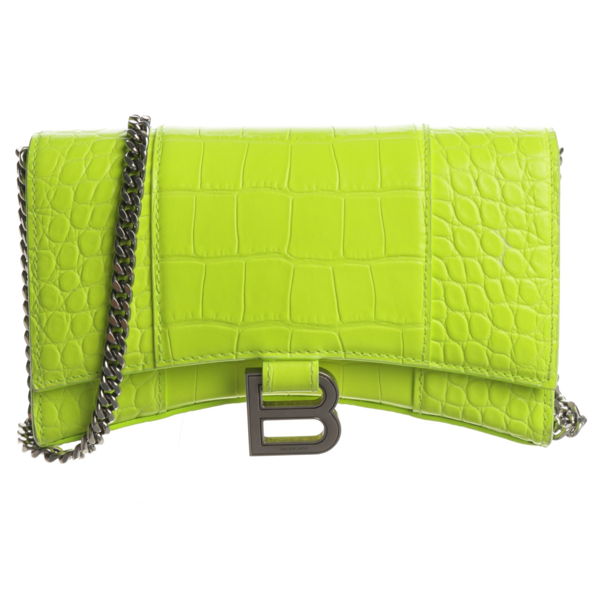 Balenciaga Hourglass leather bag