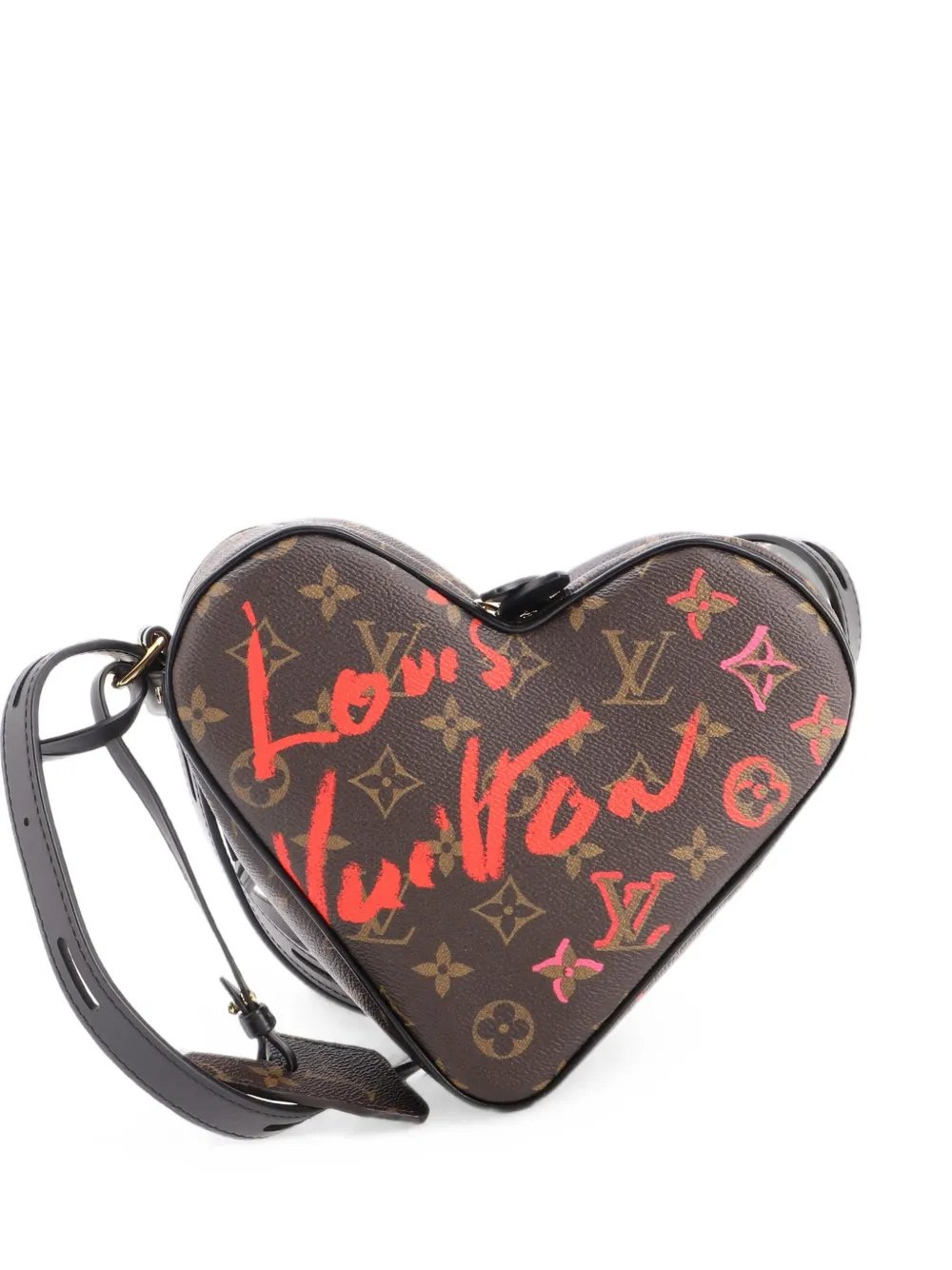 Coeur Handbag Limited Edition Fall in Love Monogram Canvas crossbody bag