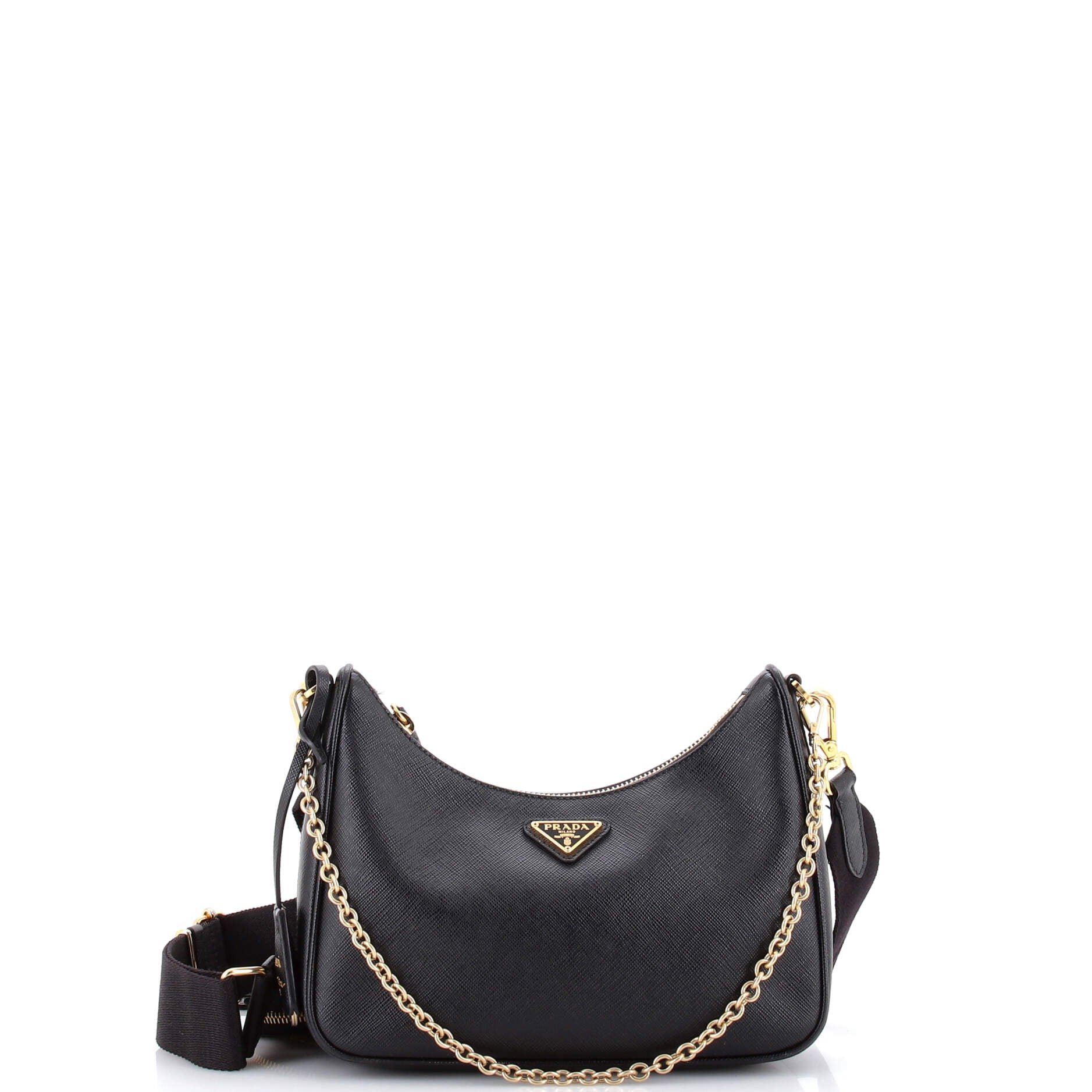 Re-Edition 2005 Shoulder Bag Saffiano Leather Small