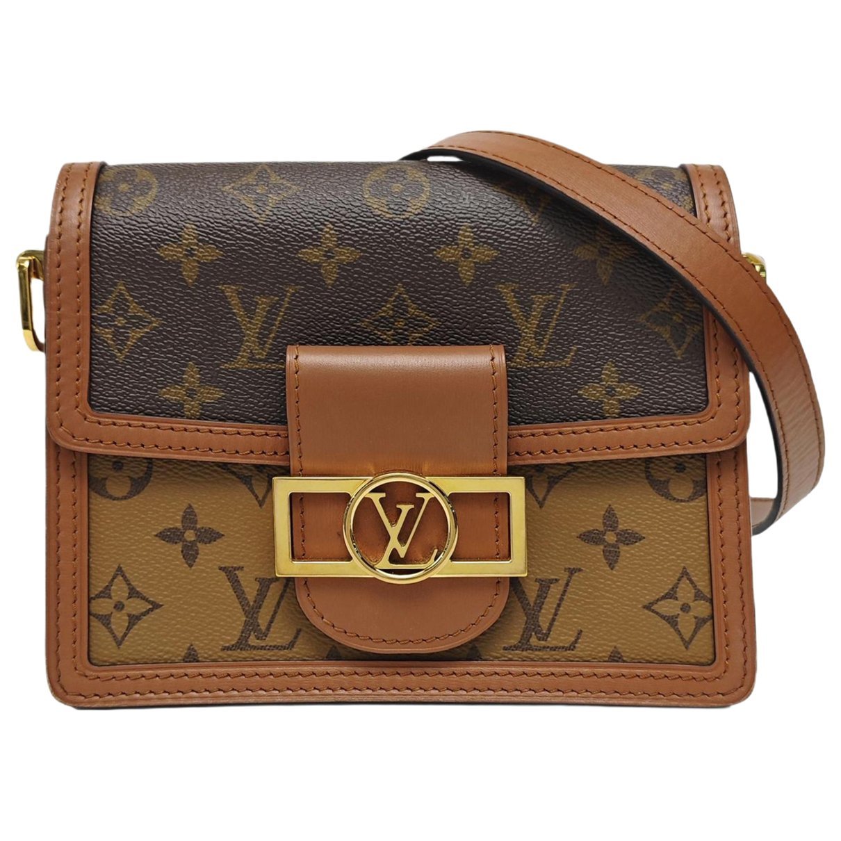 Dauphine leather mini bag