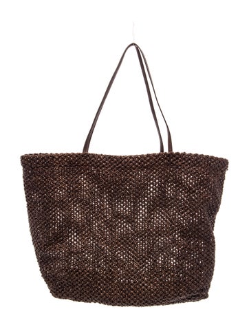 Raffia Barn Tote Large