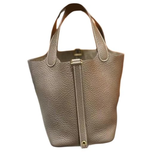 Picotin leather handbag