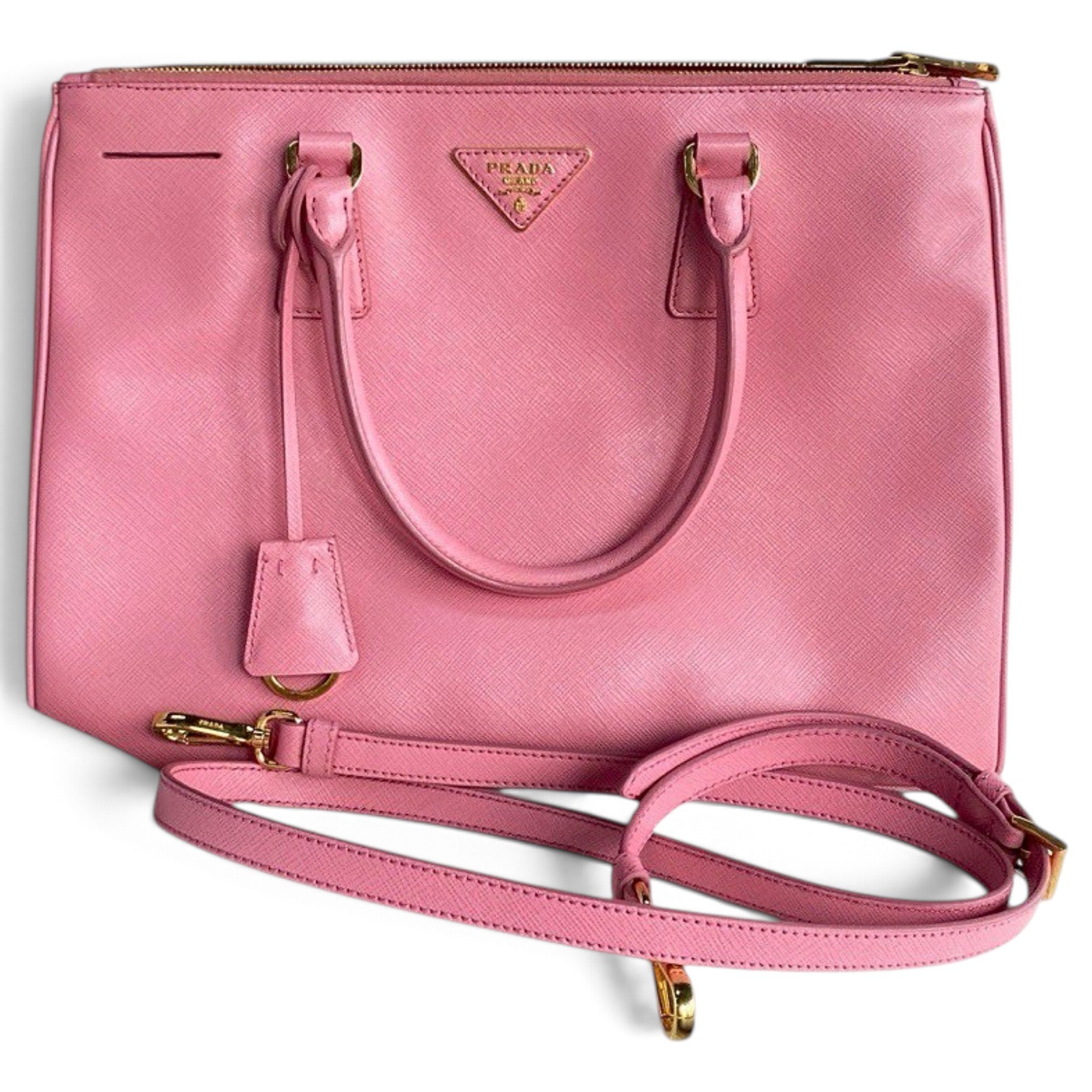 Galleria leather handbag