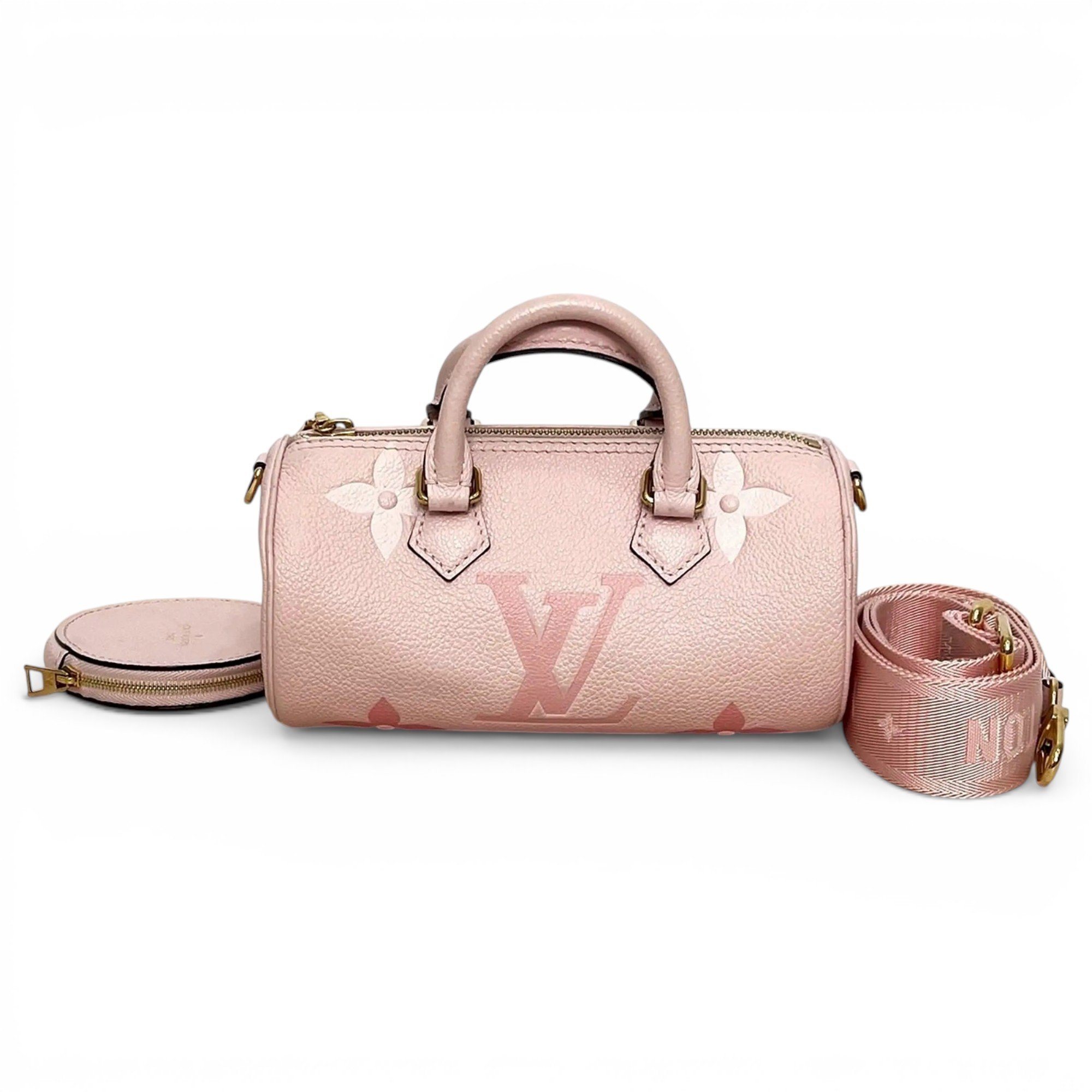 Papillon leather crossbody bag