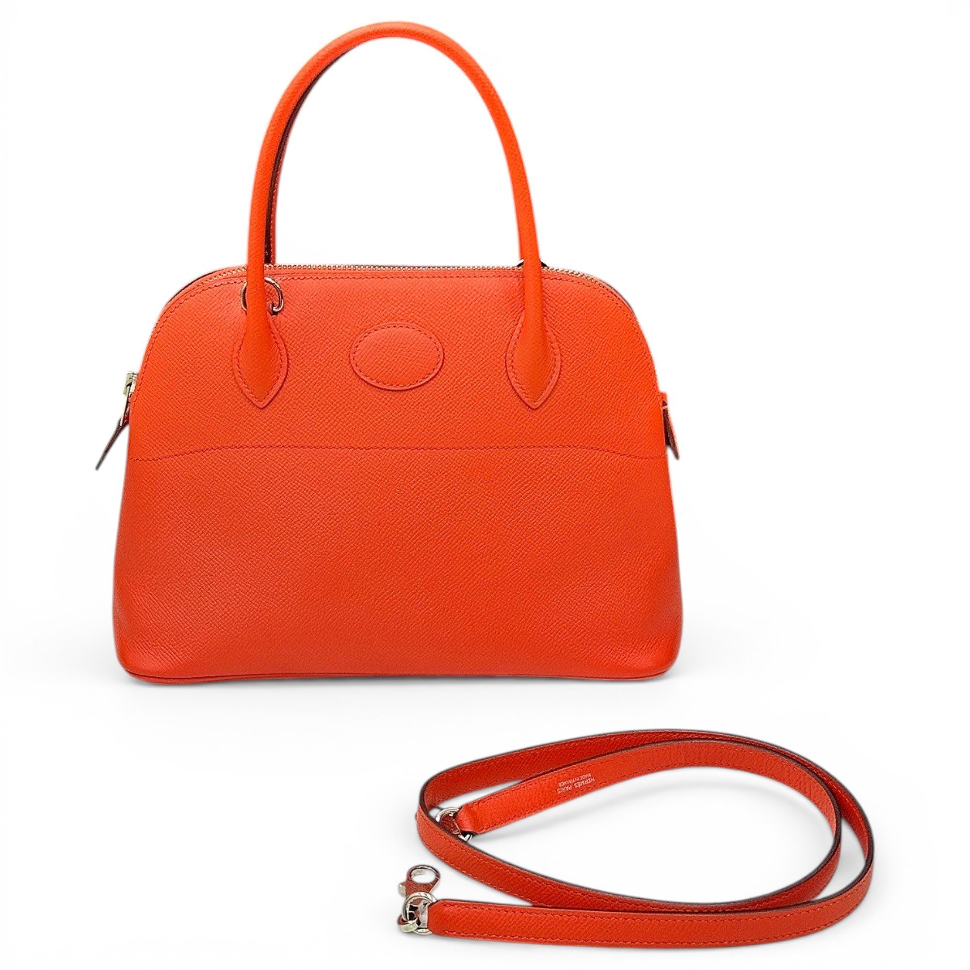 Bolide leather handbag