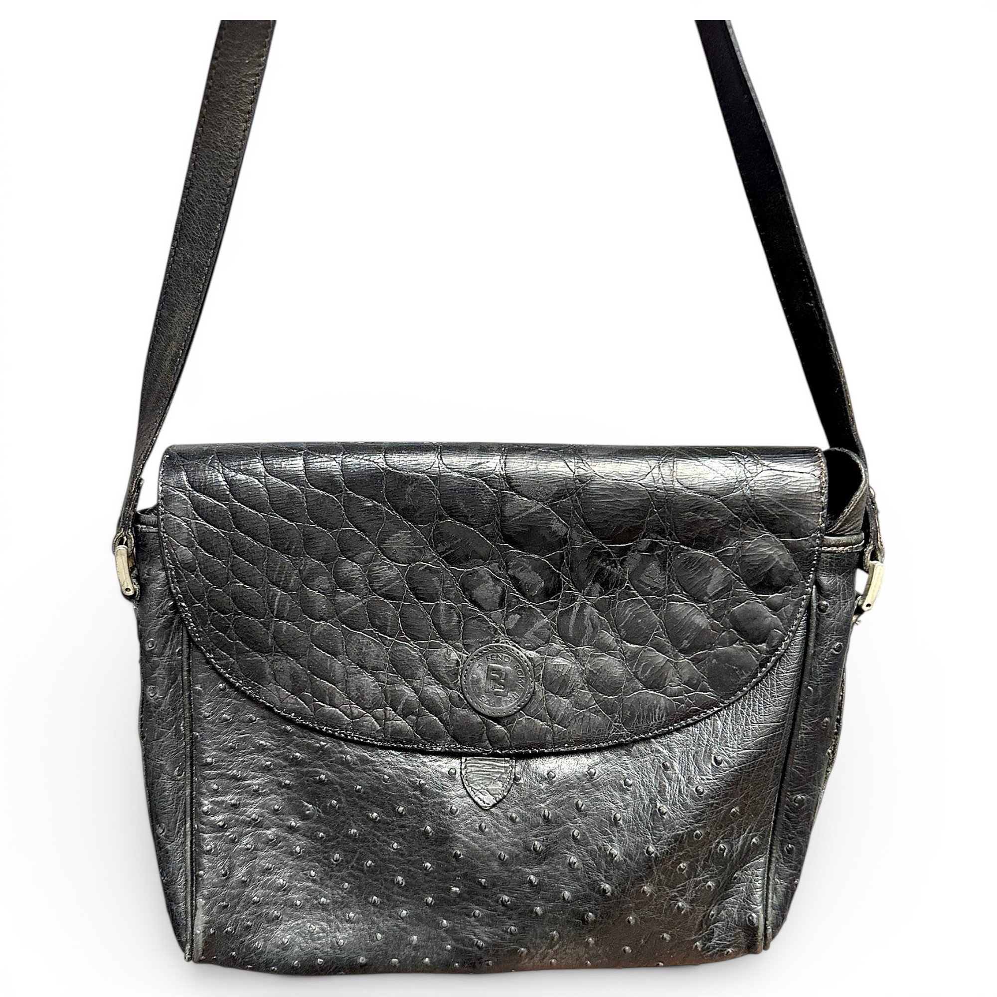 Fendi Ostrich handbag