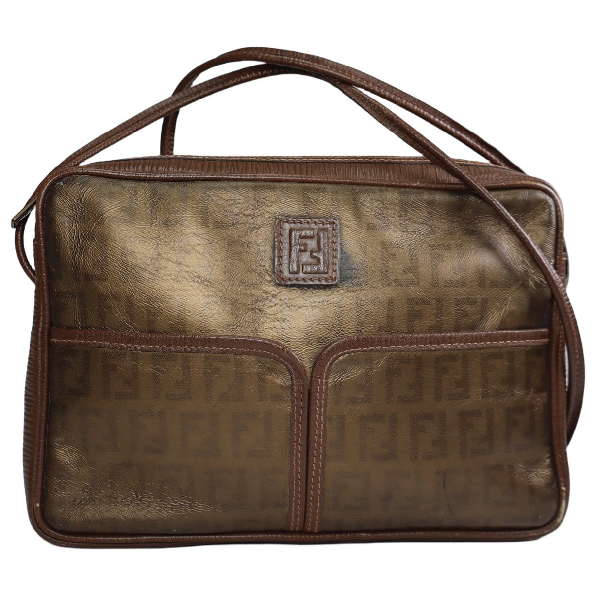 Leather crossbody bag