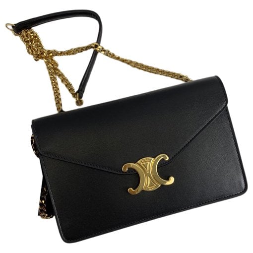 Wallet On Chain Margo leather crossbody bag
