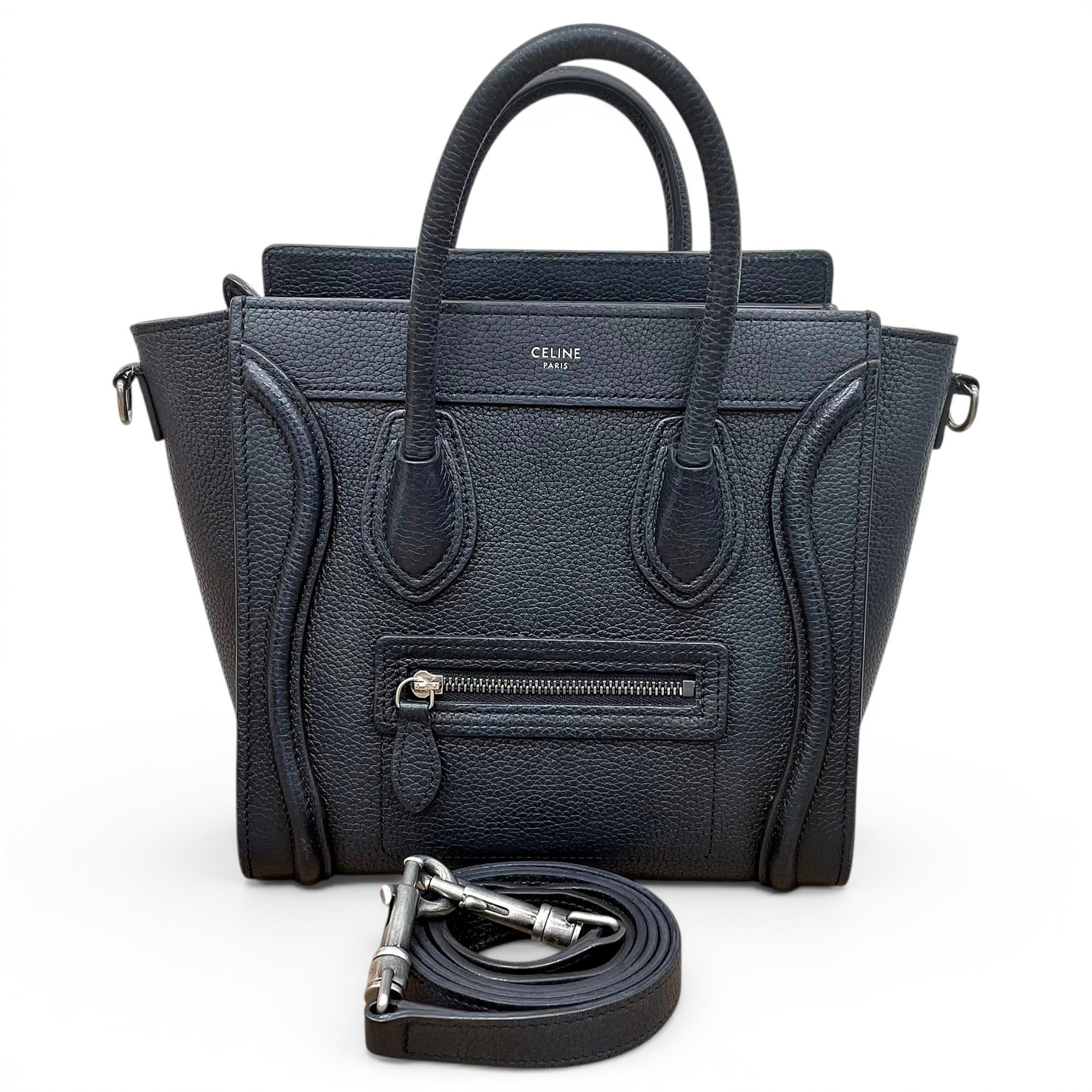 Luggage leather handbag