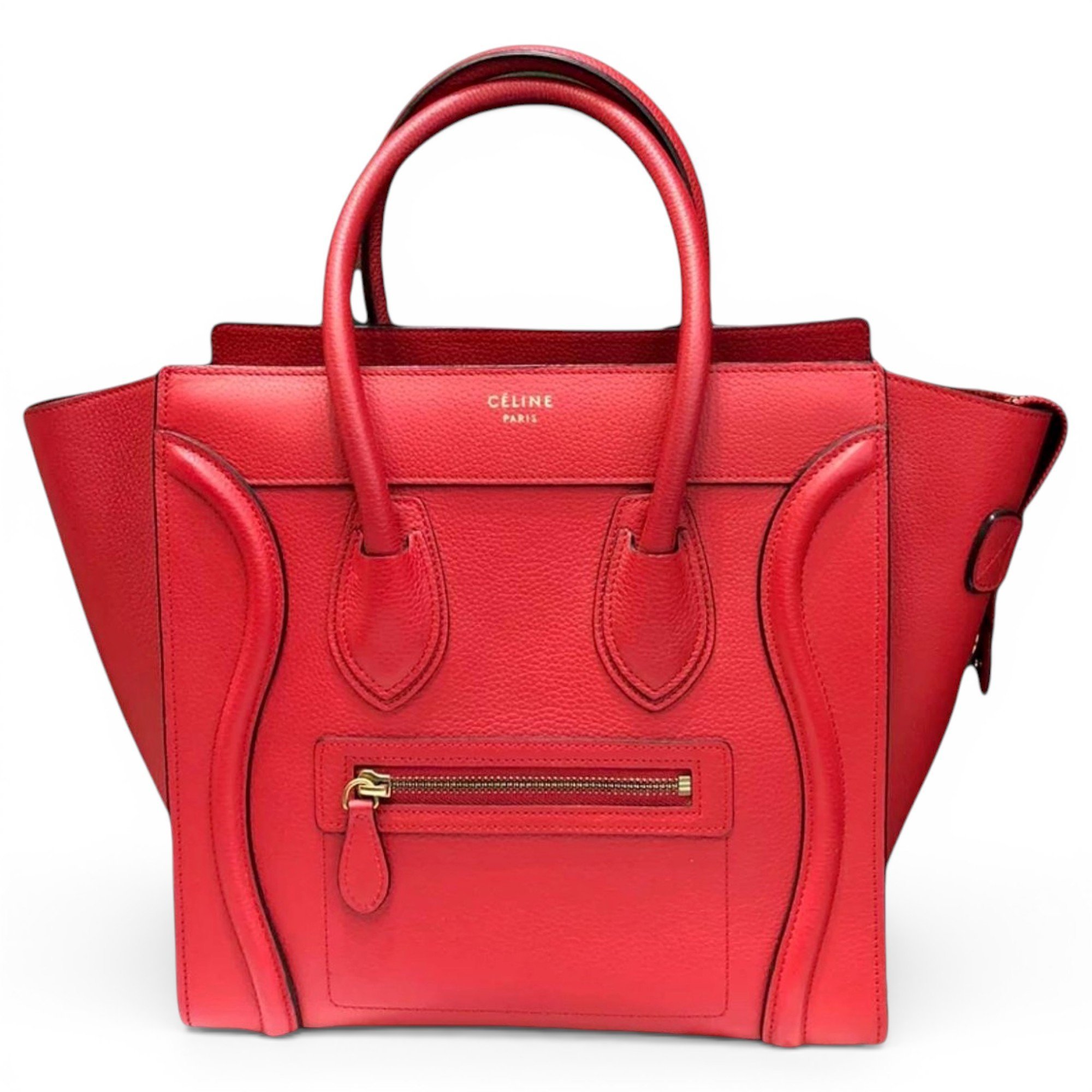 Luggage leather handbag