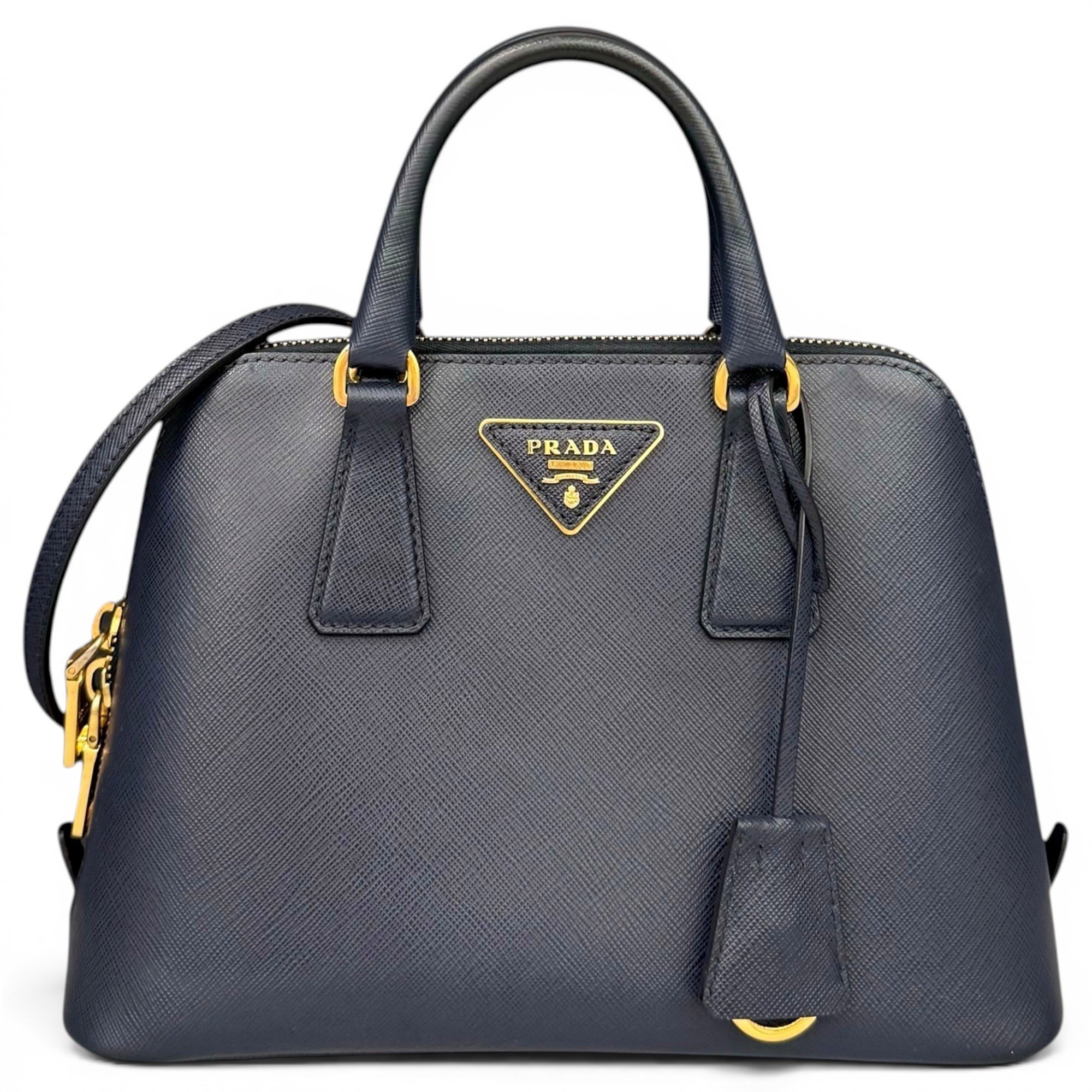 Promenade pony-style calfskin handbag