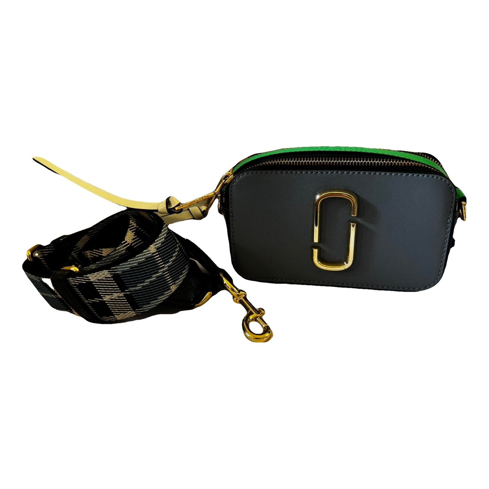 Snapshot leather crossbody bag