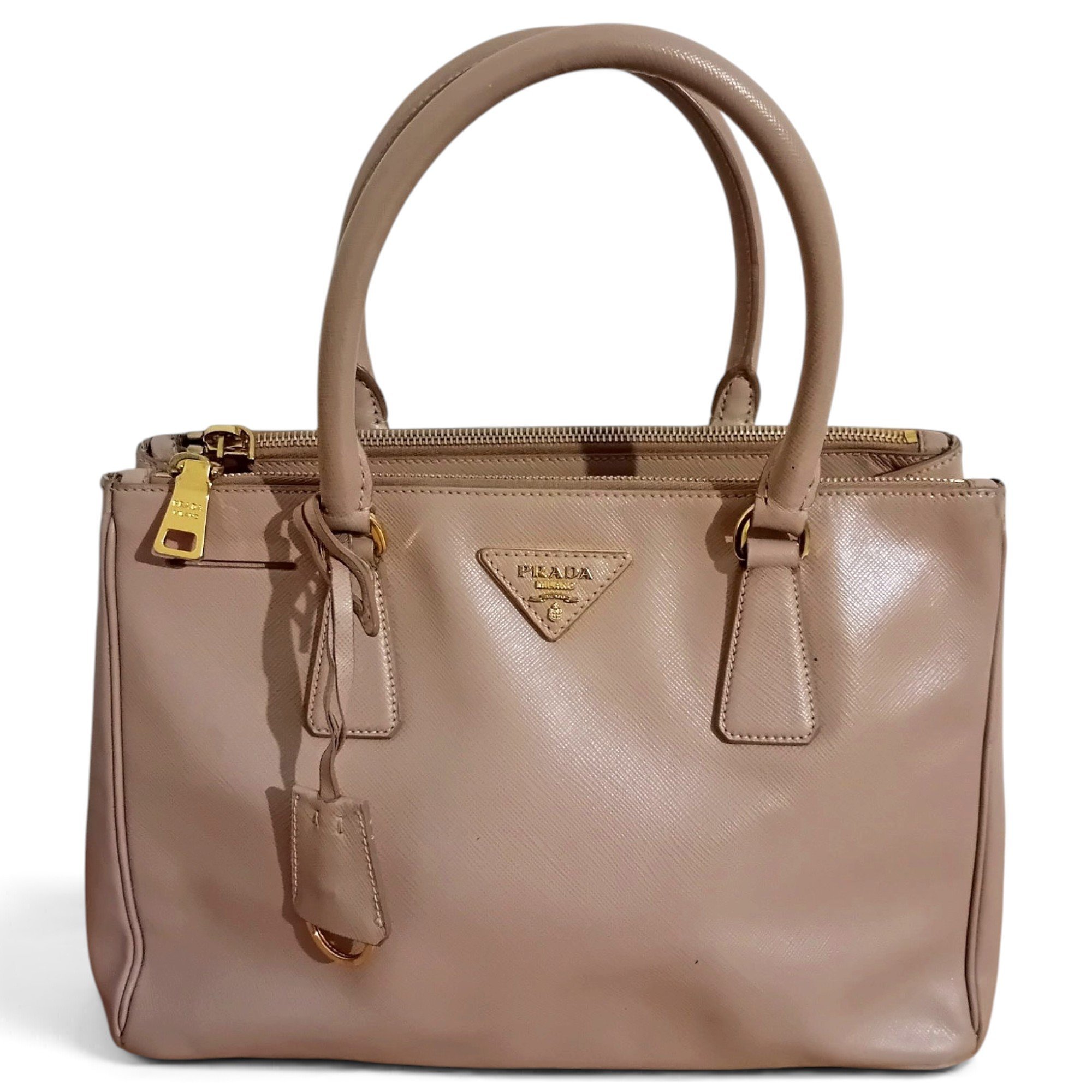 Galleria leather handbag