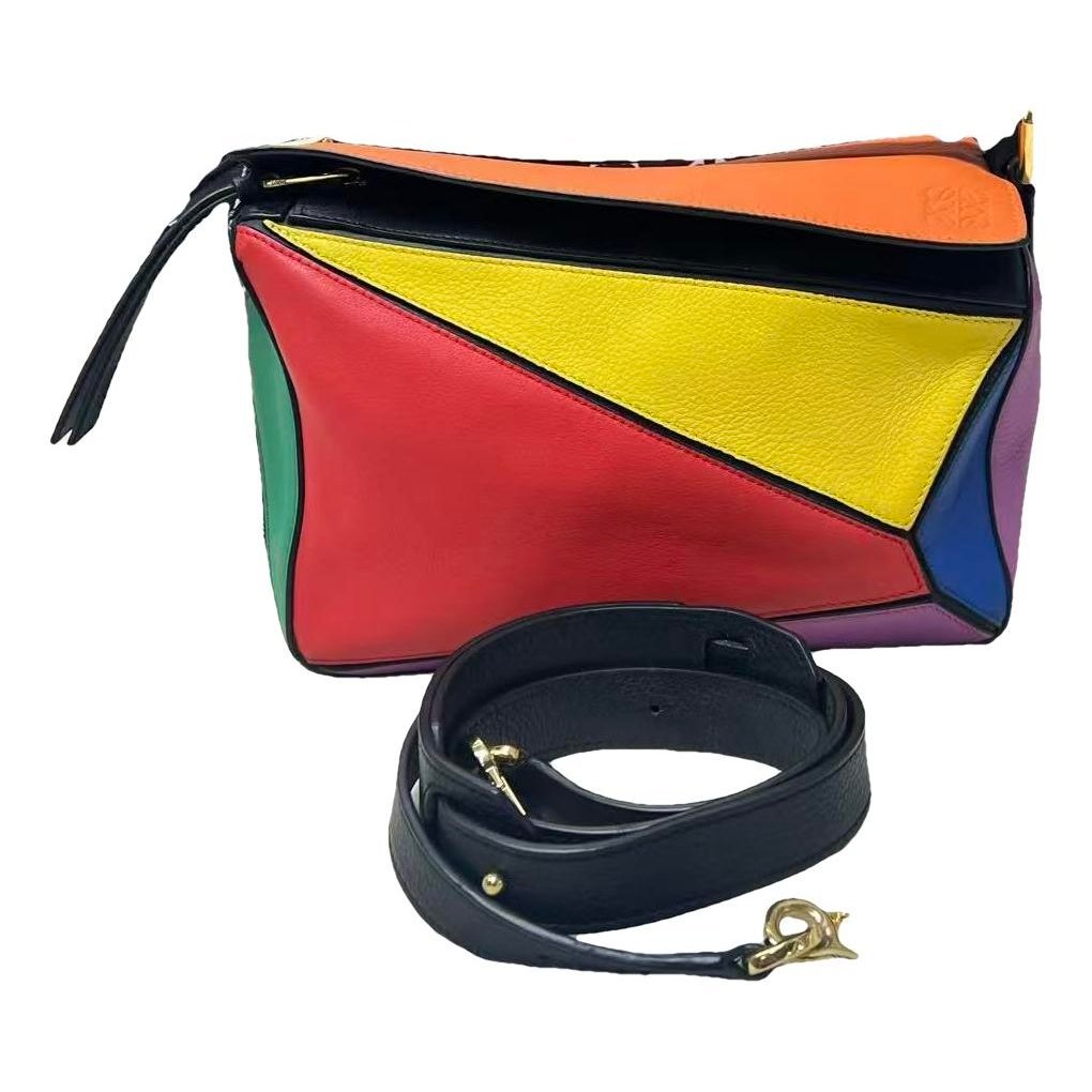 Leather handbag
