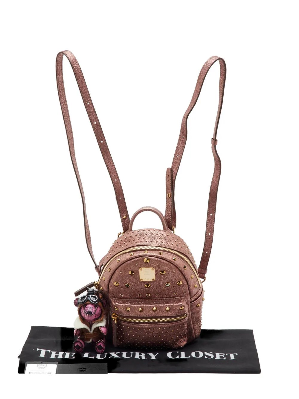 MCM Stark Bebe Boo Visetos backpack