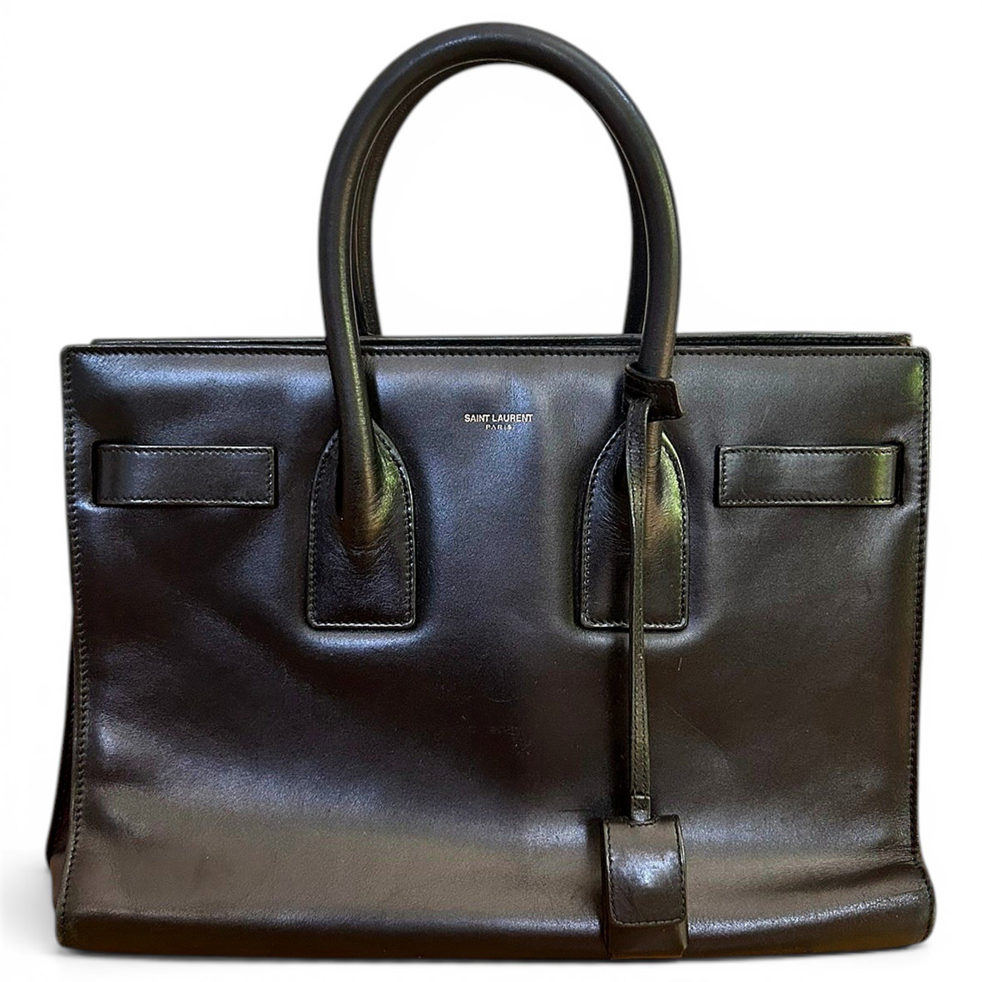 Sac de Jour leather tote
