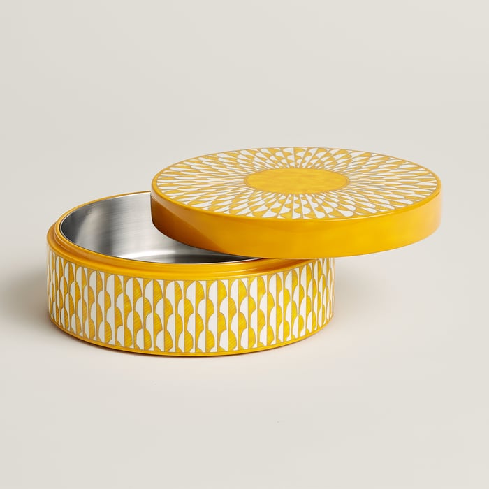 Jaune d'Or Soleil d'Hermès Box, Medium Model