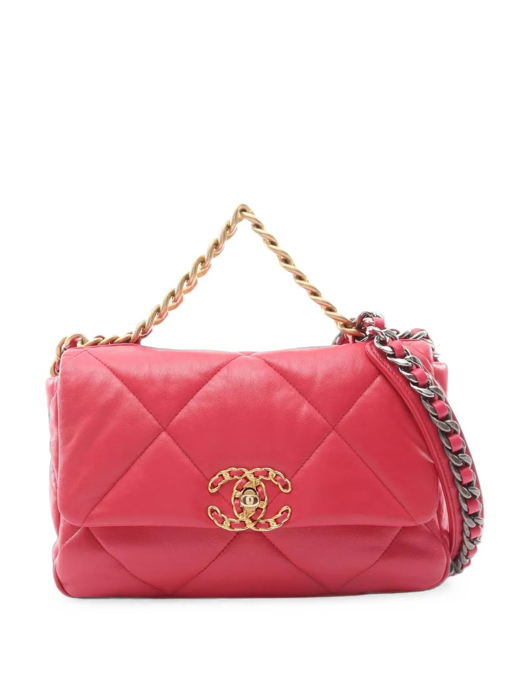 2019 19 Matelassé shoulder bag