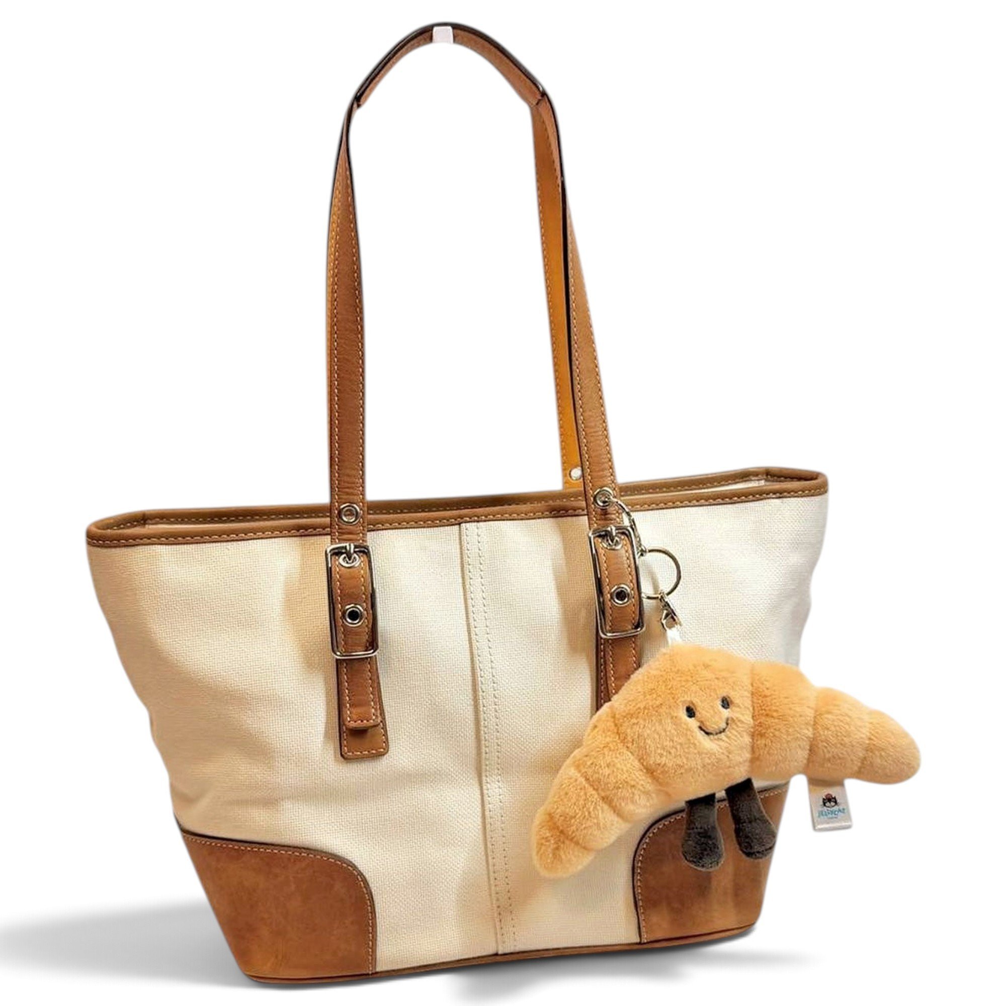 CITY ZIP TOTE cloth handbag