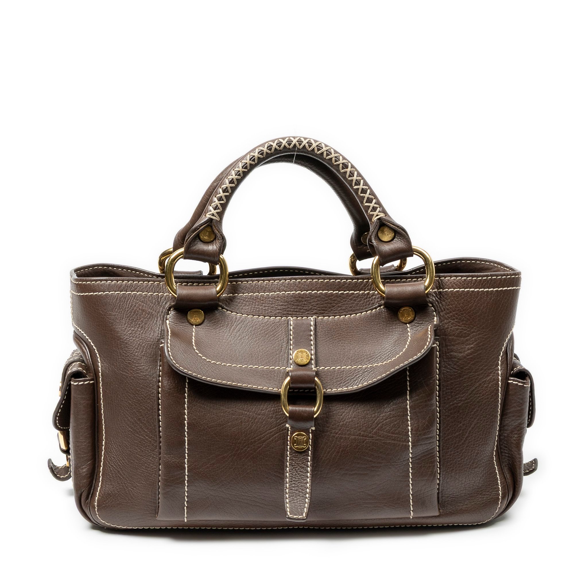 Celine Boogie leather handbag