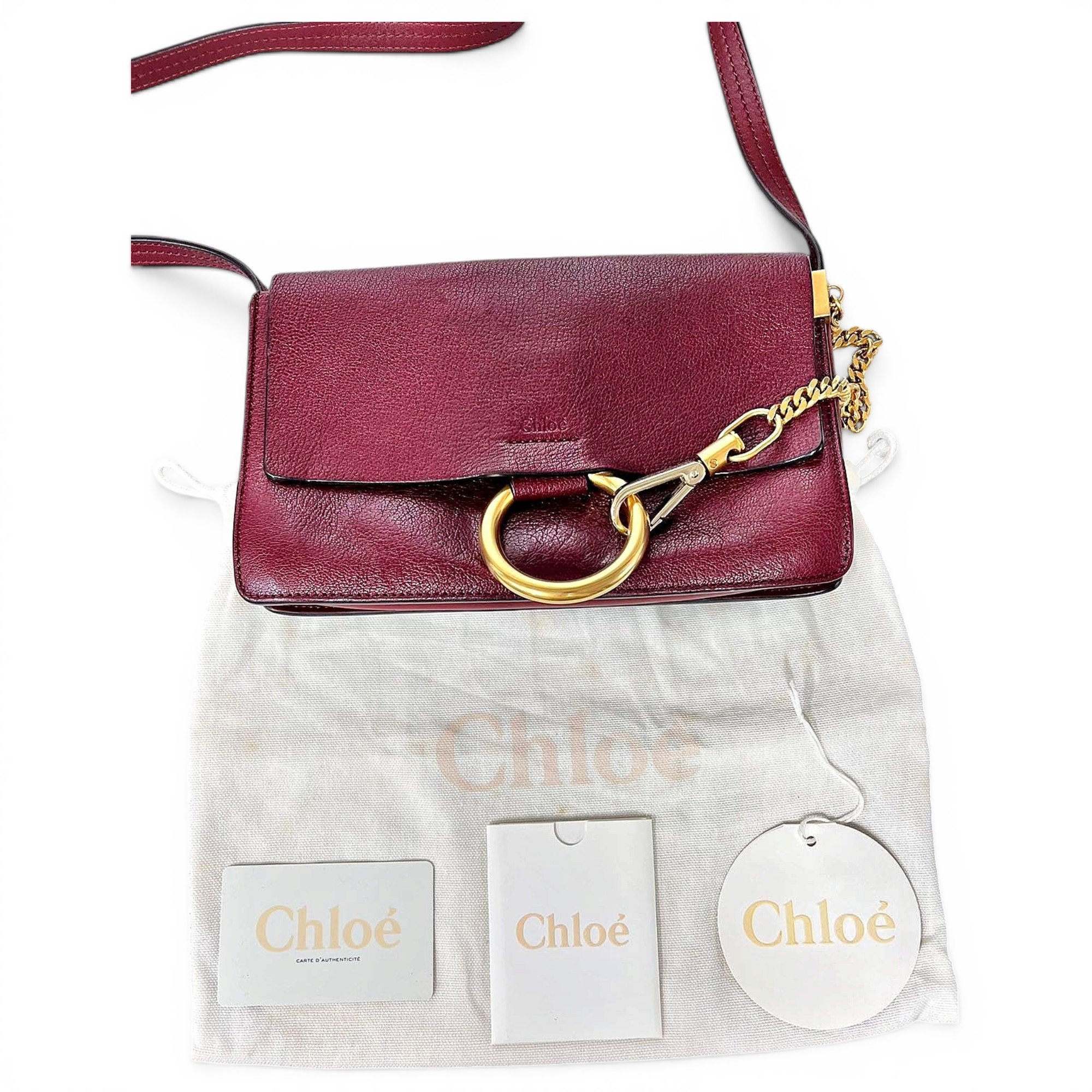 Chloe Faye leather crossbody bag