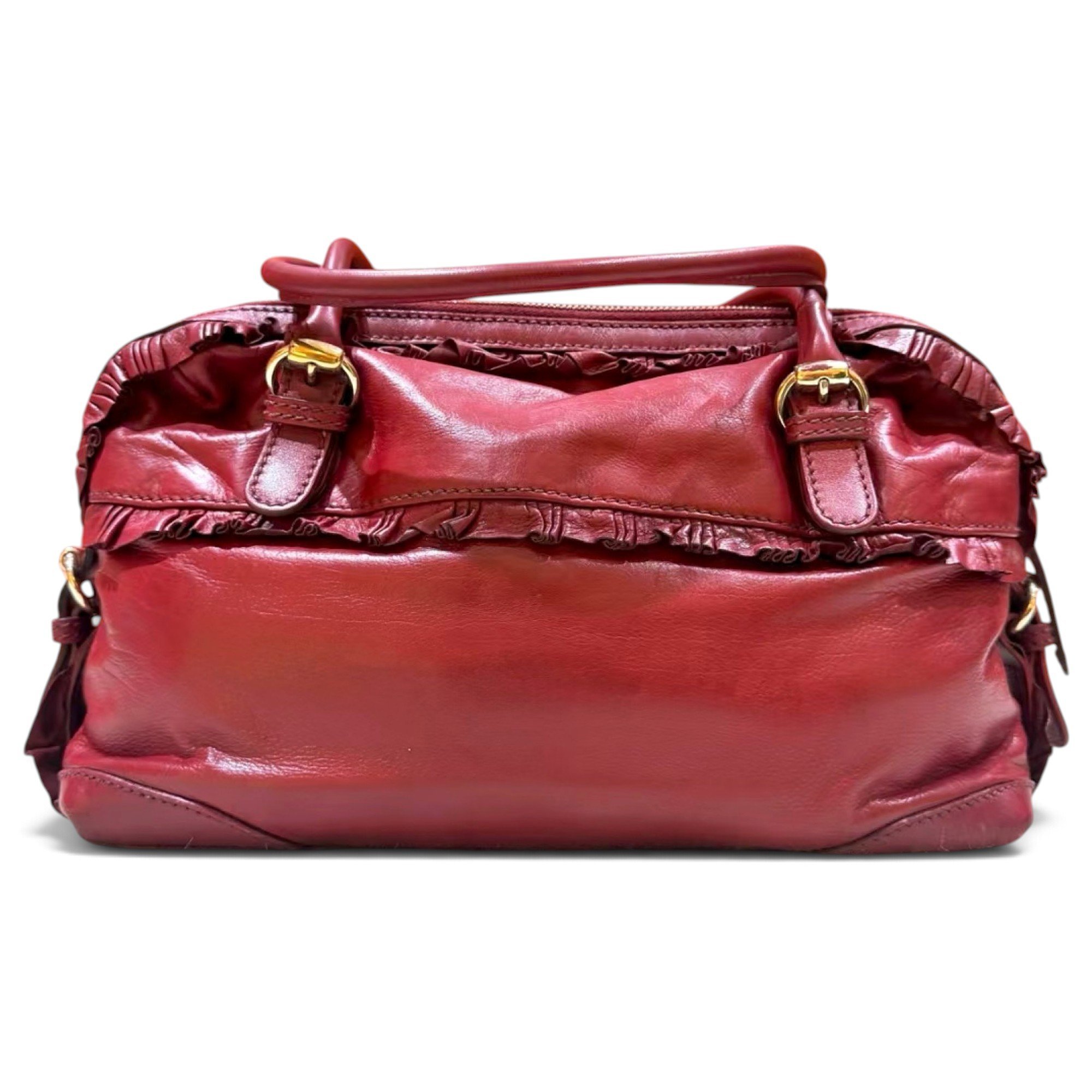 Leather handbag