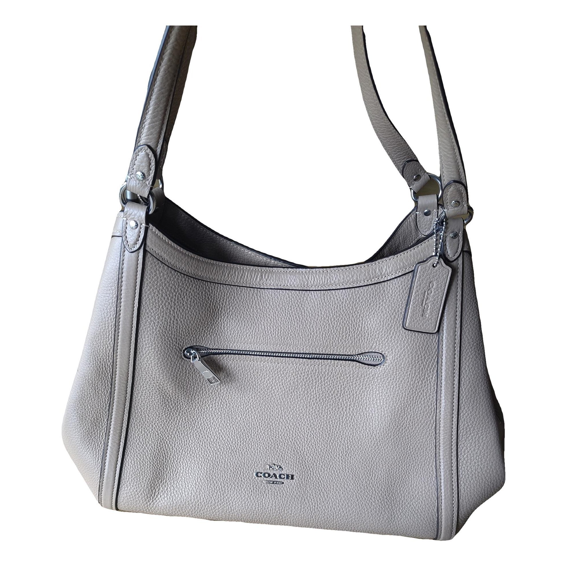 Leather handbag