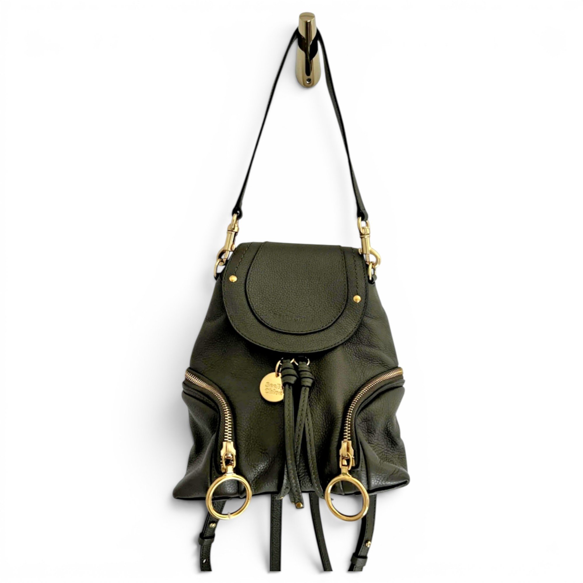 Leather handbag
