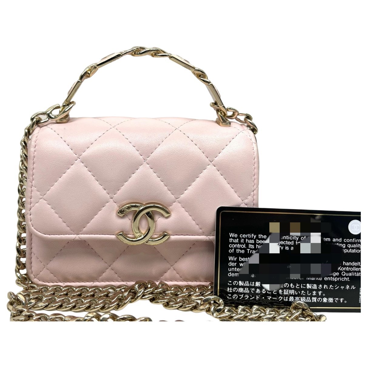 Timeless Classique Top Handle leather handbag