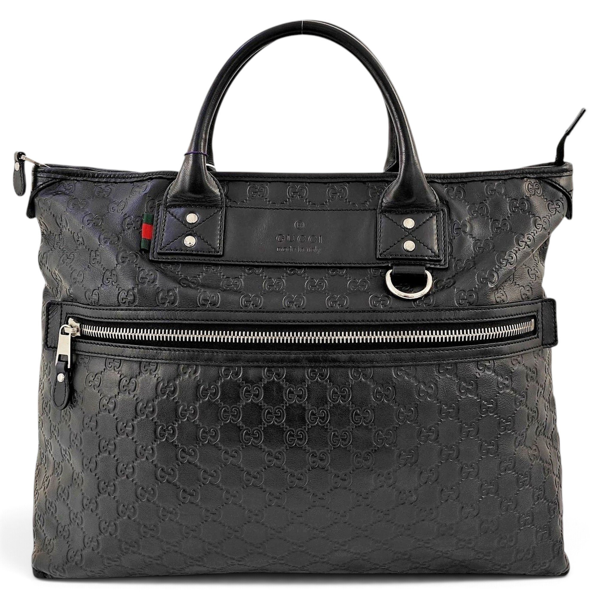 Leather handbag