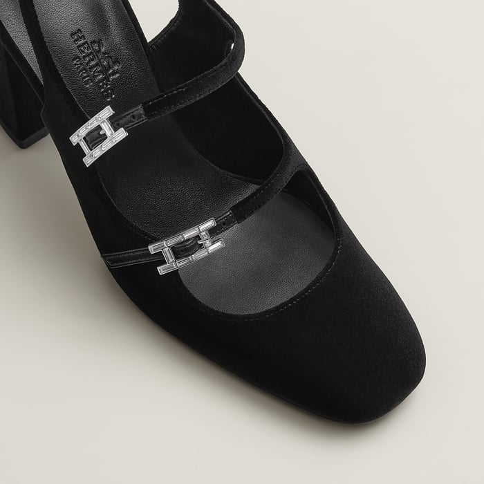 Noir Escarpins Jackie 90