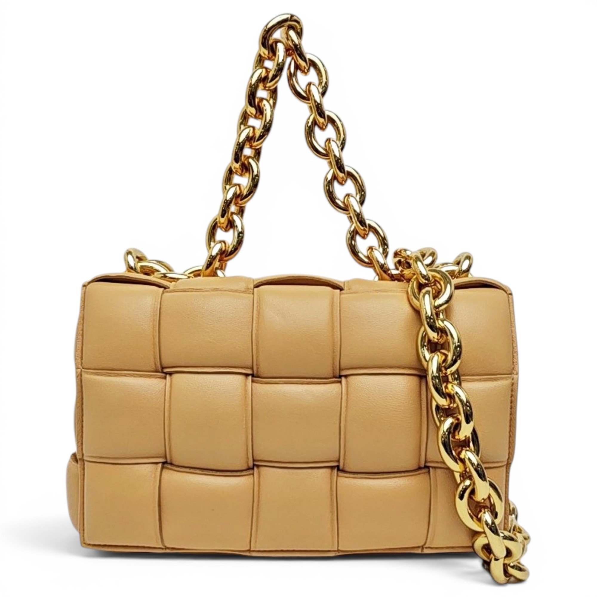 Brick Cassette leather handbag