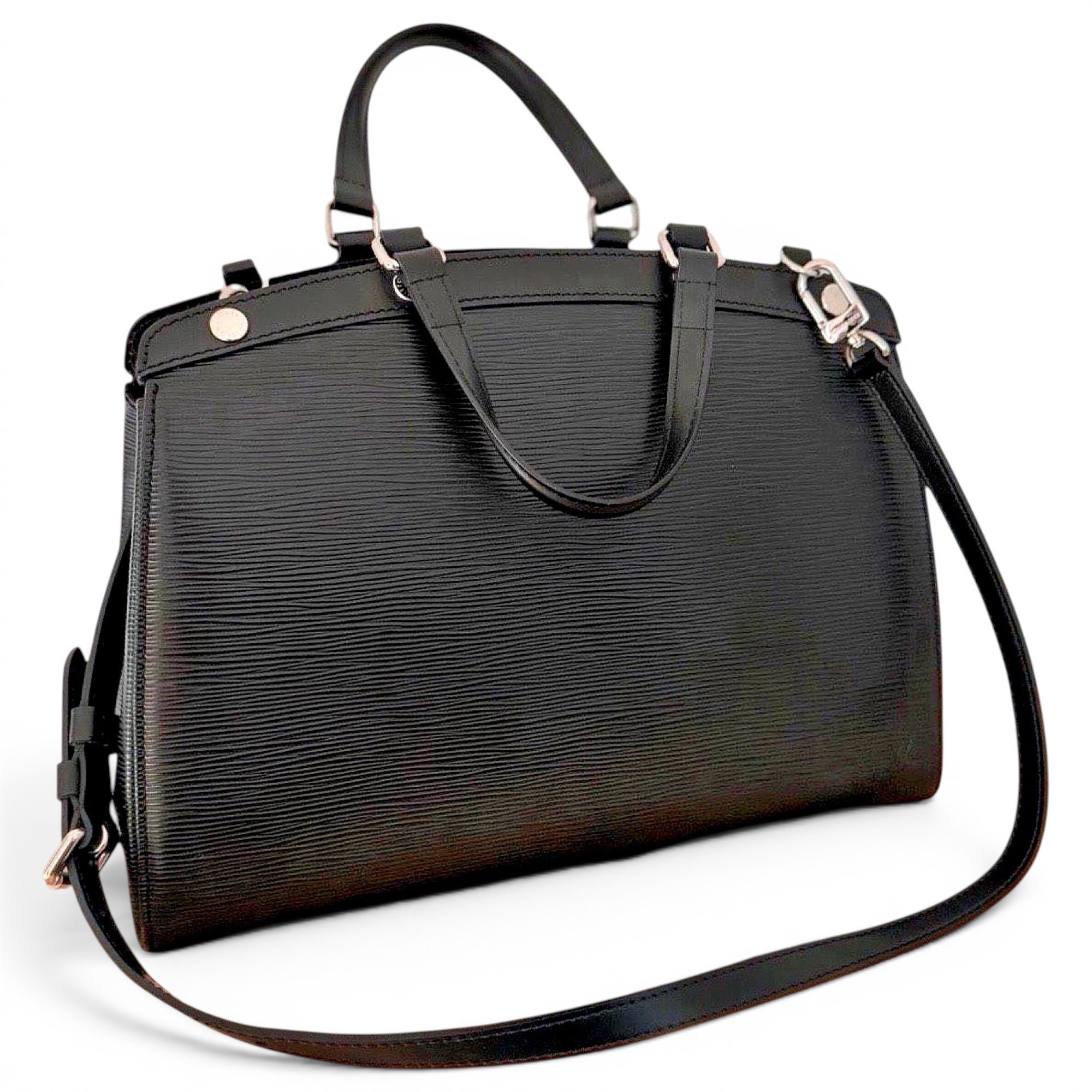 Bréa leather handbag