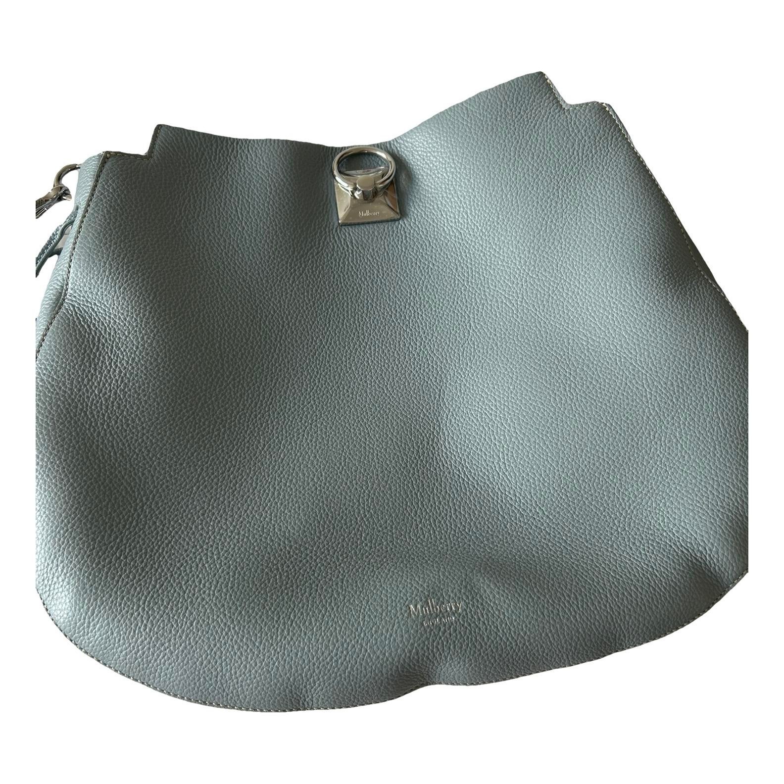 Iris leather handbag