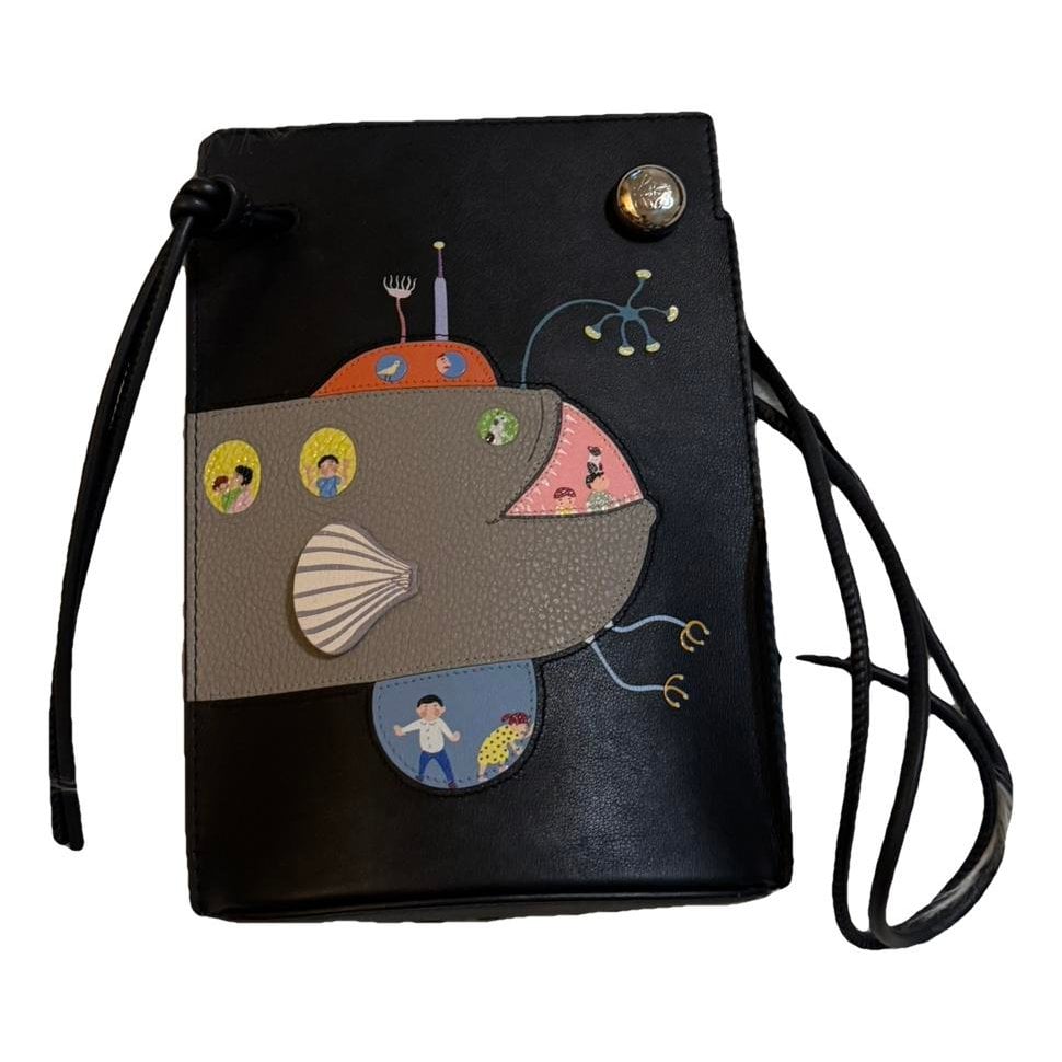 Leather crossbody bag