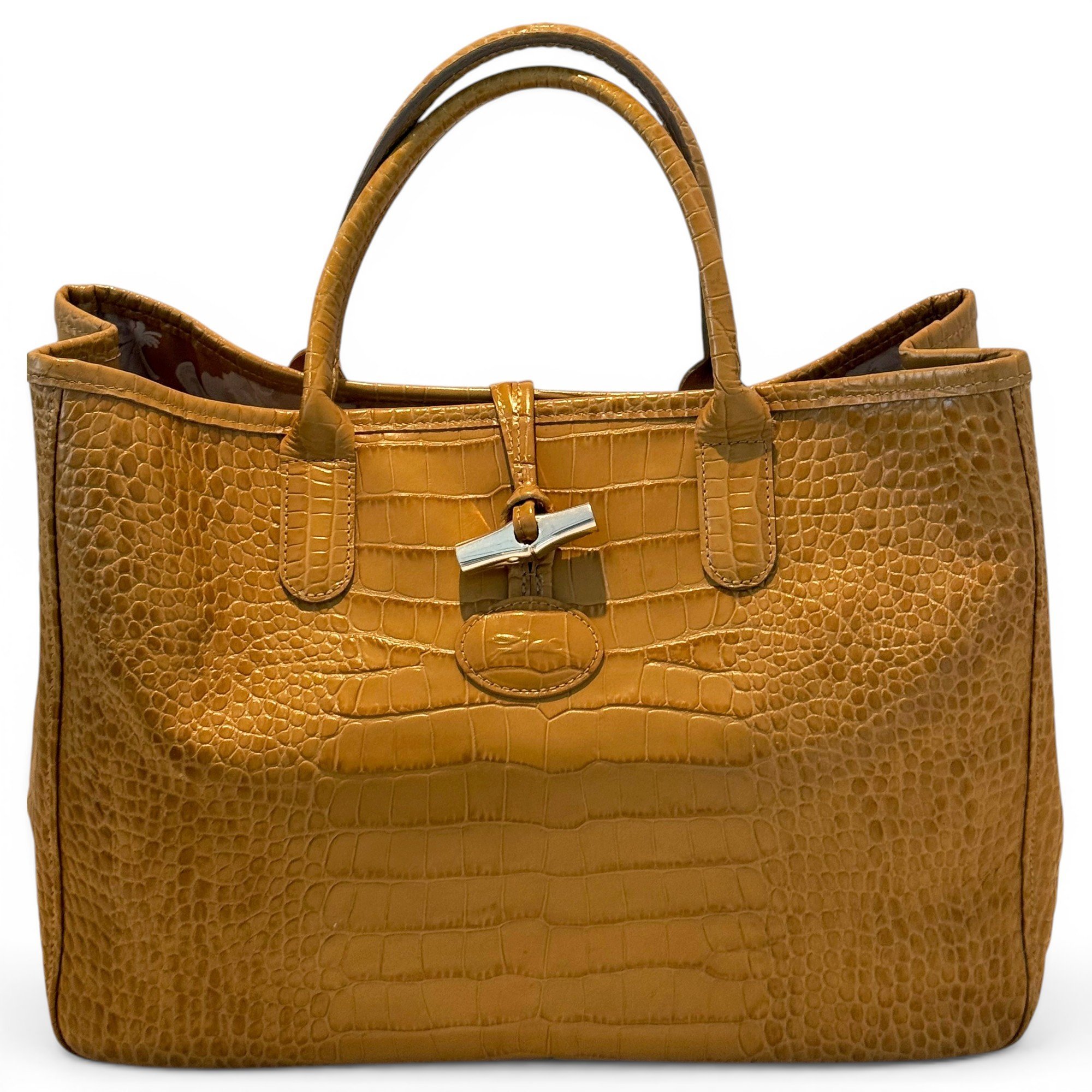 Roseau leather handbag