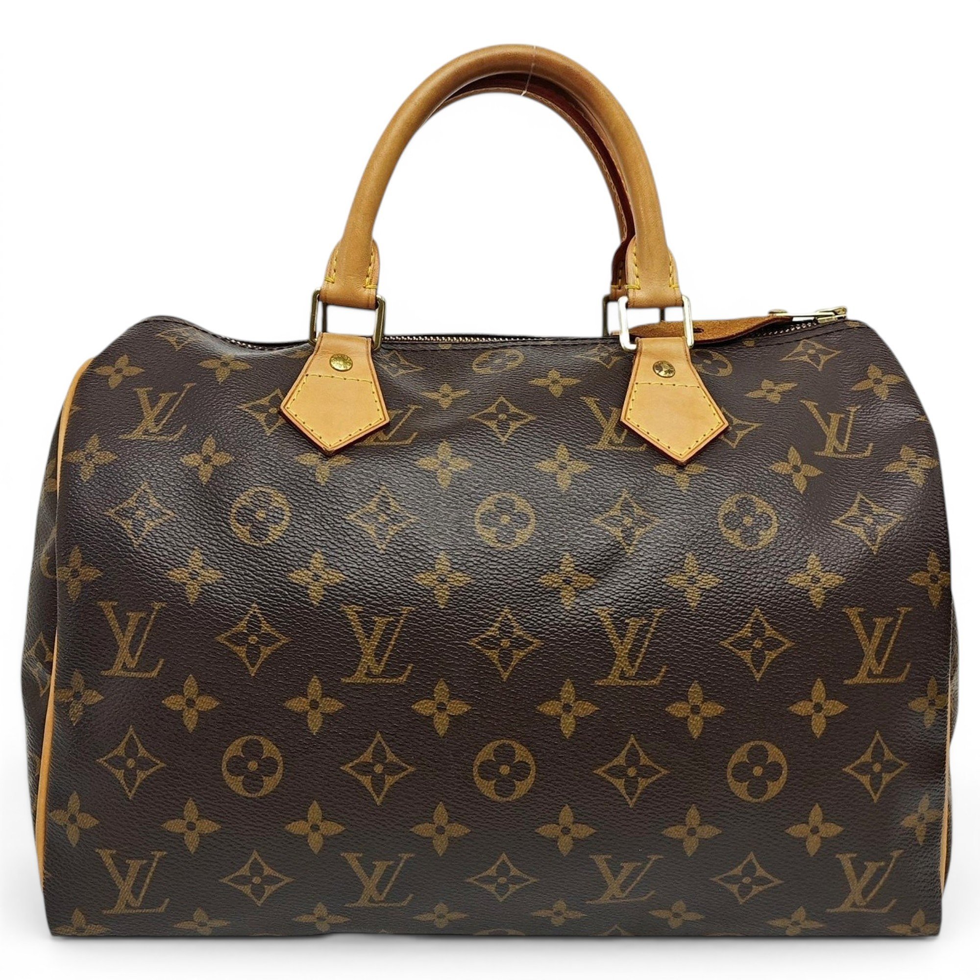 Nano Speedy / Mini HL leather handbag