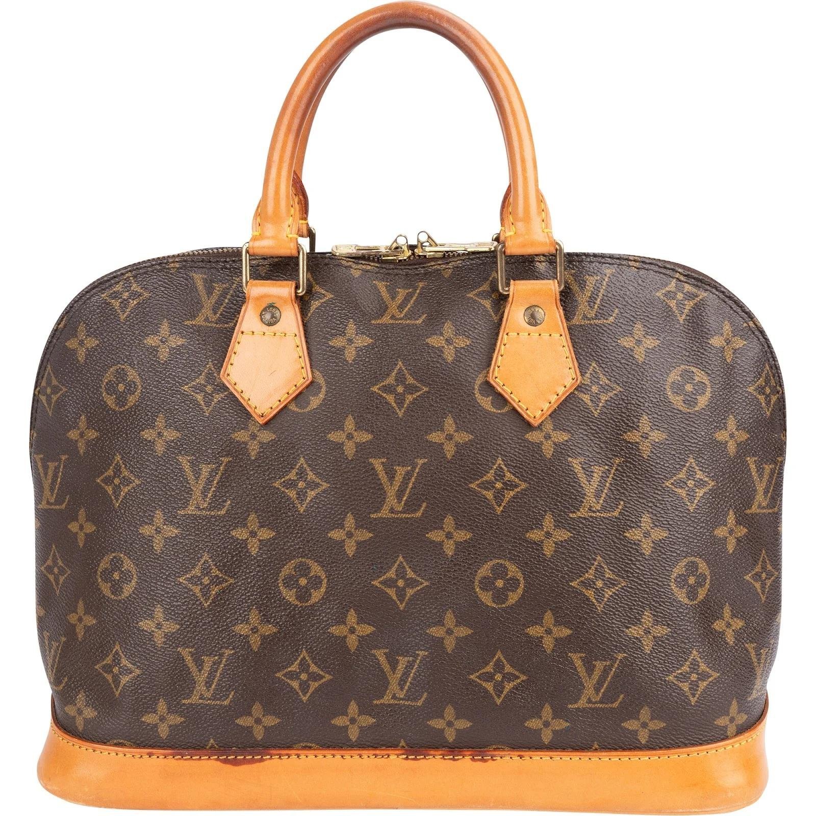 Alma leather handbag