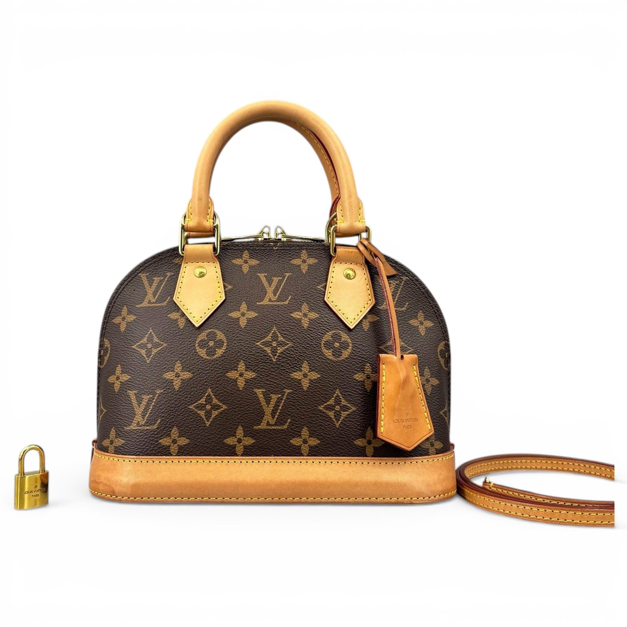 Alma BB leather handbag
