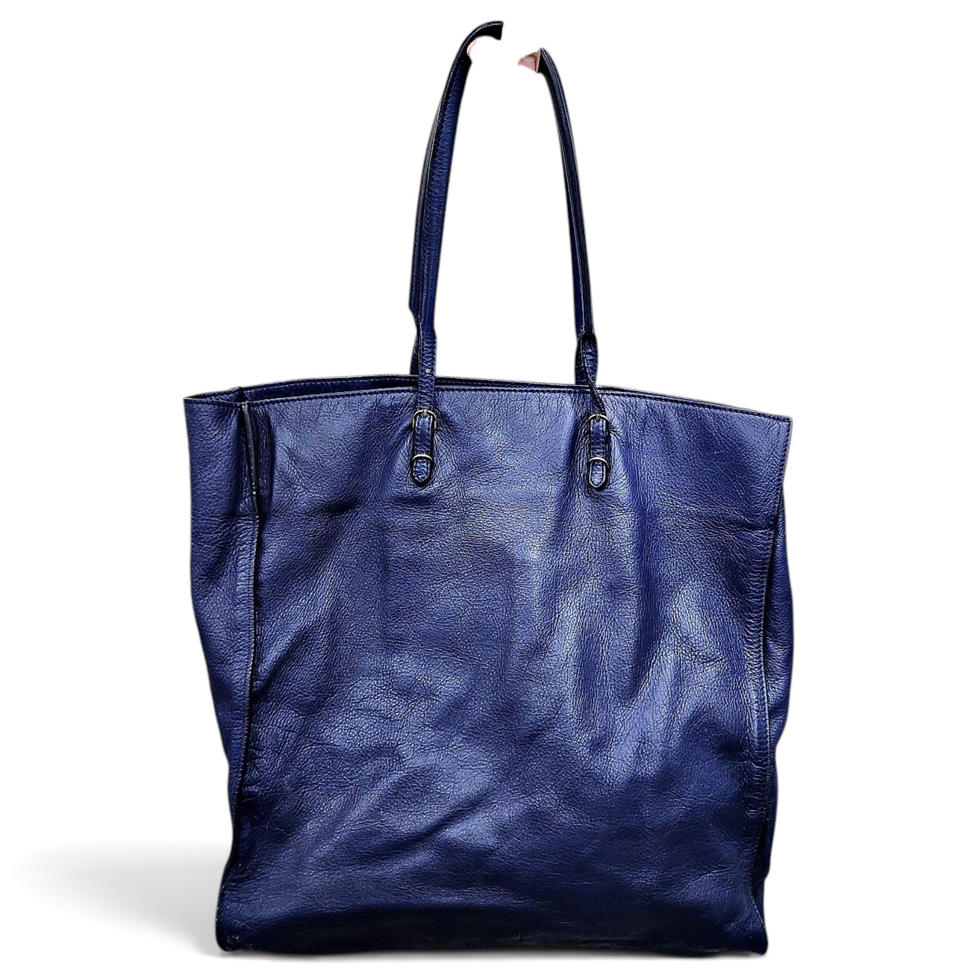 Papier leather tote
