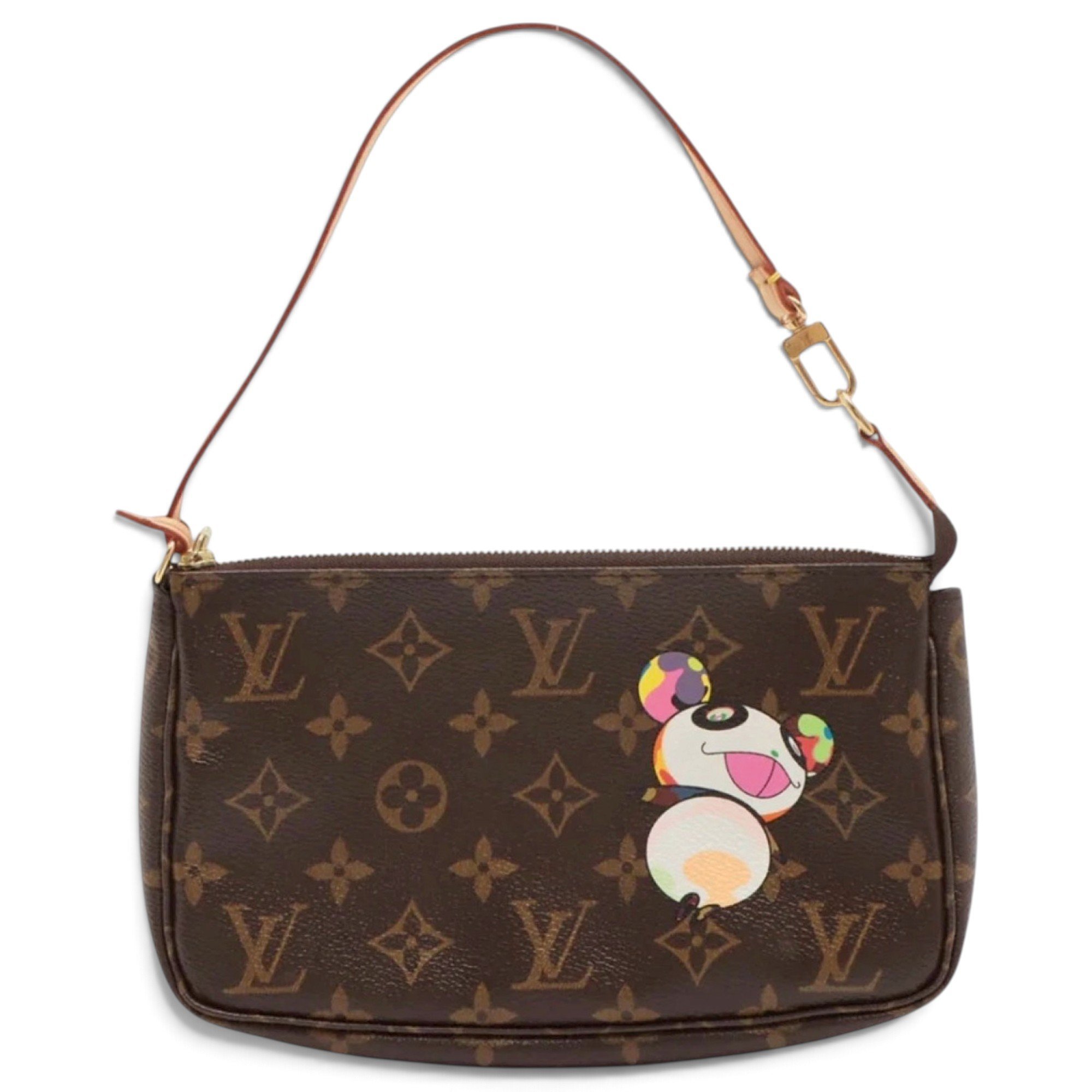 Pochette Accessoire leather handbag
