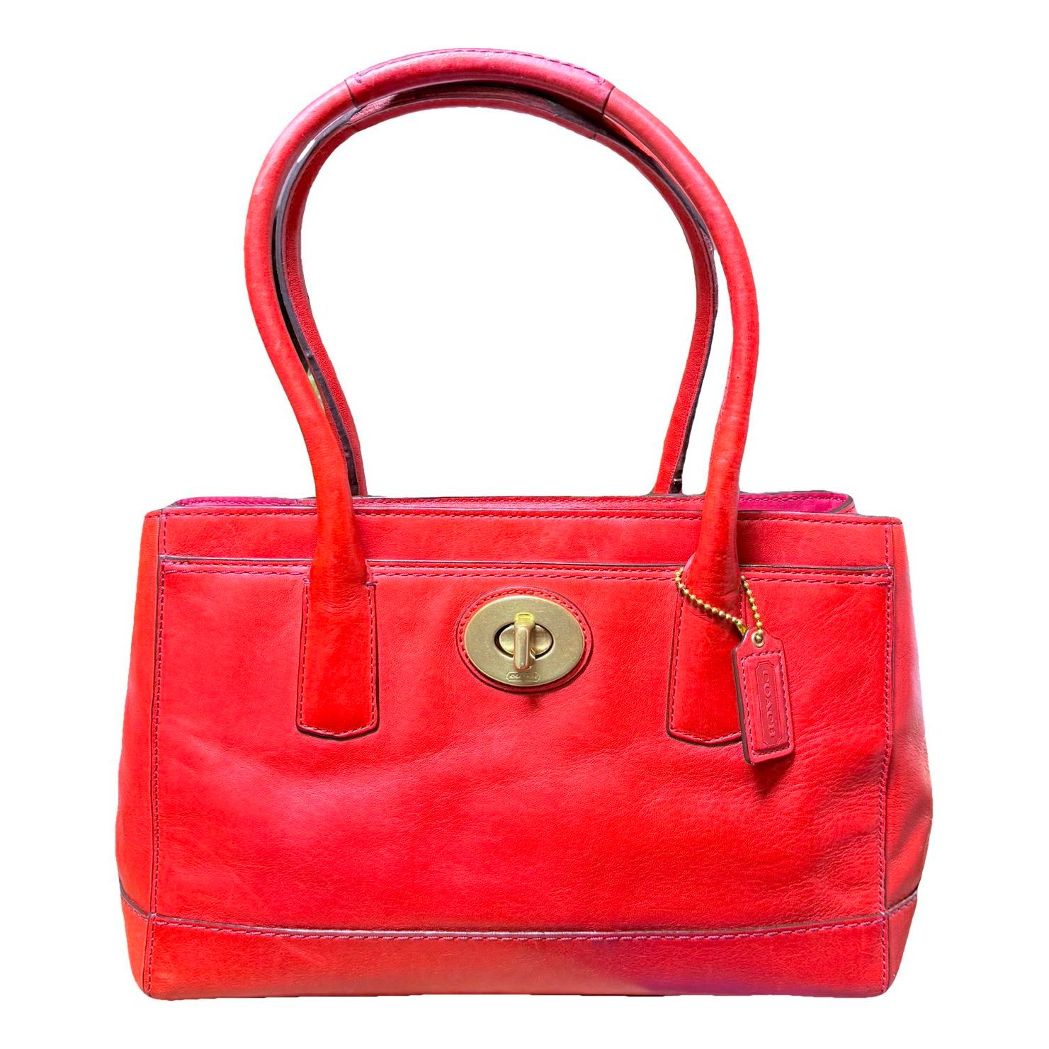 Leather handbag
