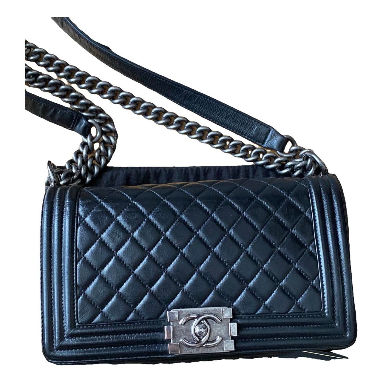 Boy leather crossbody bag