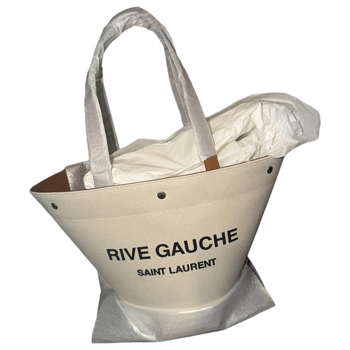 Leather tote