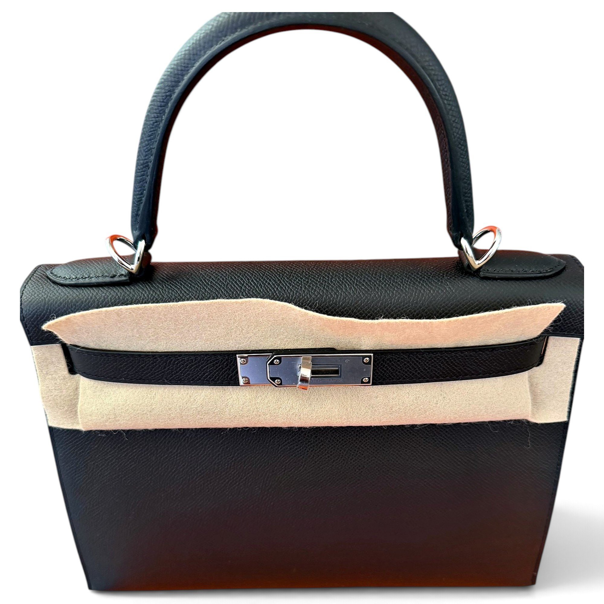 Kelly 28 leather handbag