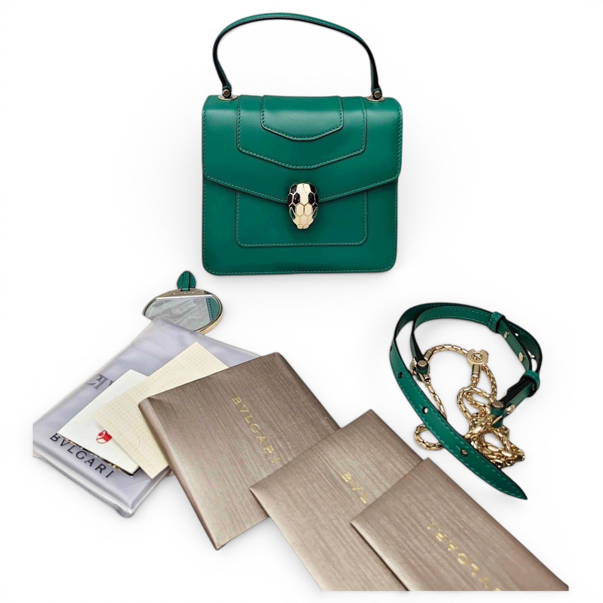 Leather handbag