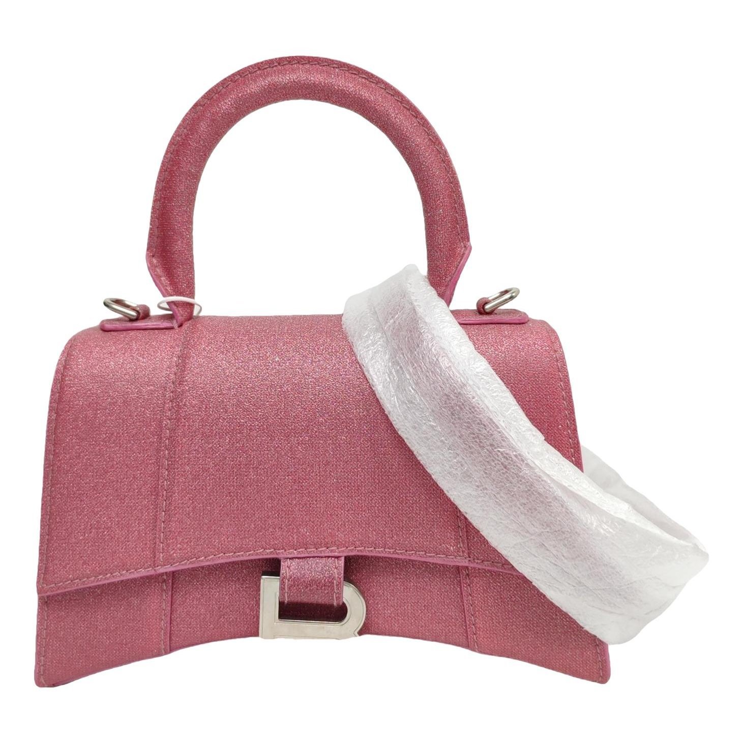 Balenciaga Hourglass leather handbag