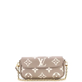 Louis Vuitton Ivy Wallet on Chain Bicolor Monogram Empreinte Giant